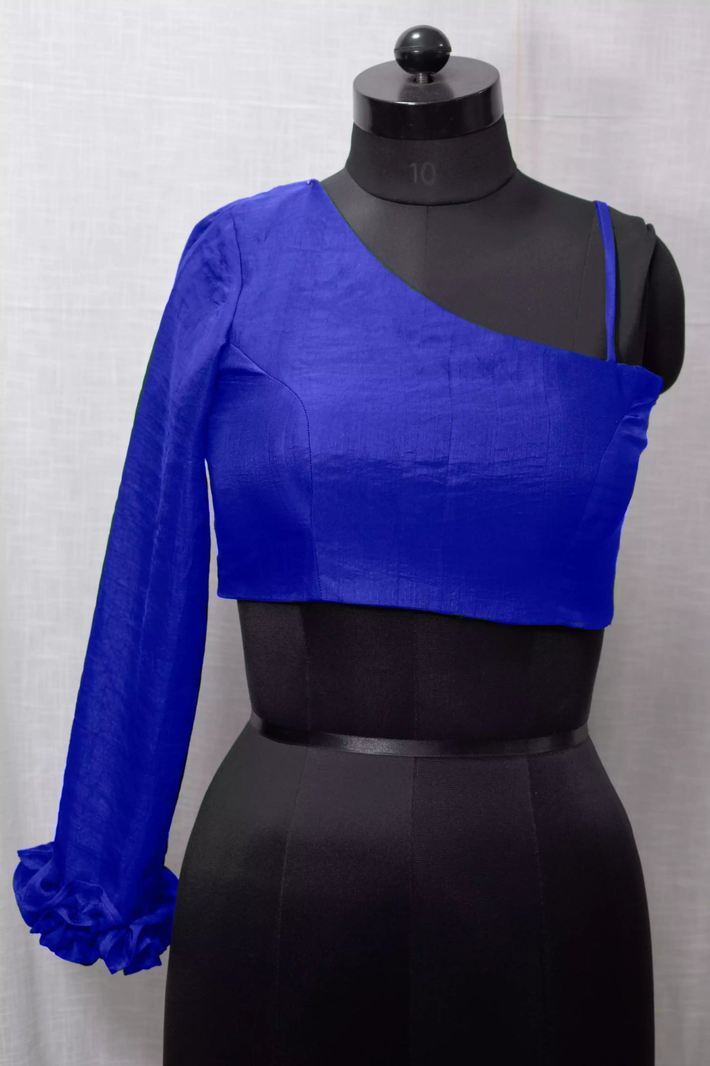 Silk Designer One shoulder Blouse