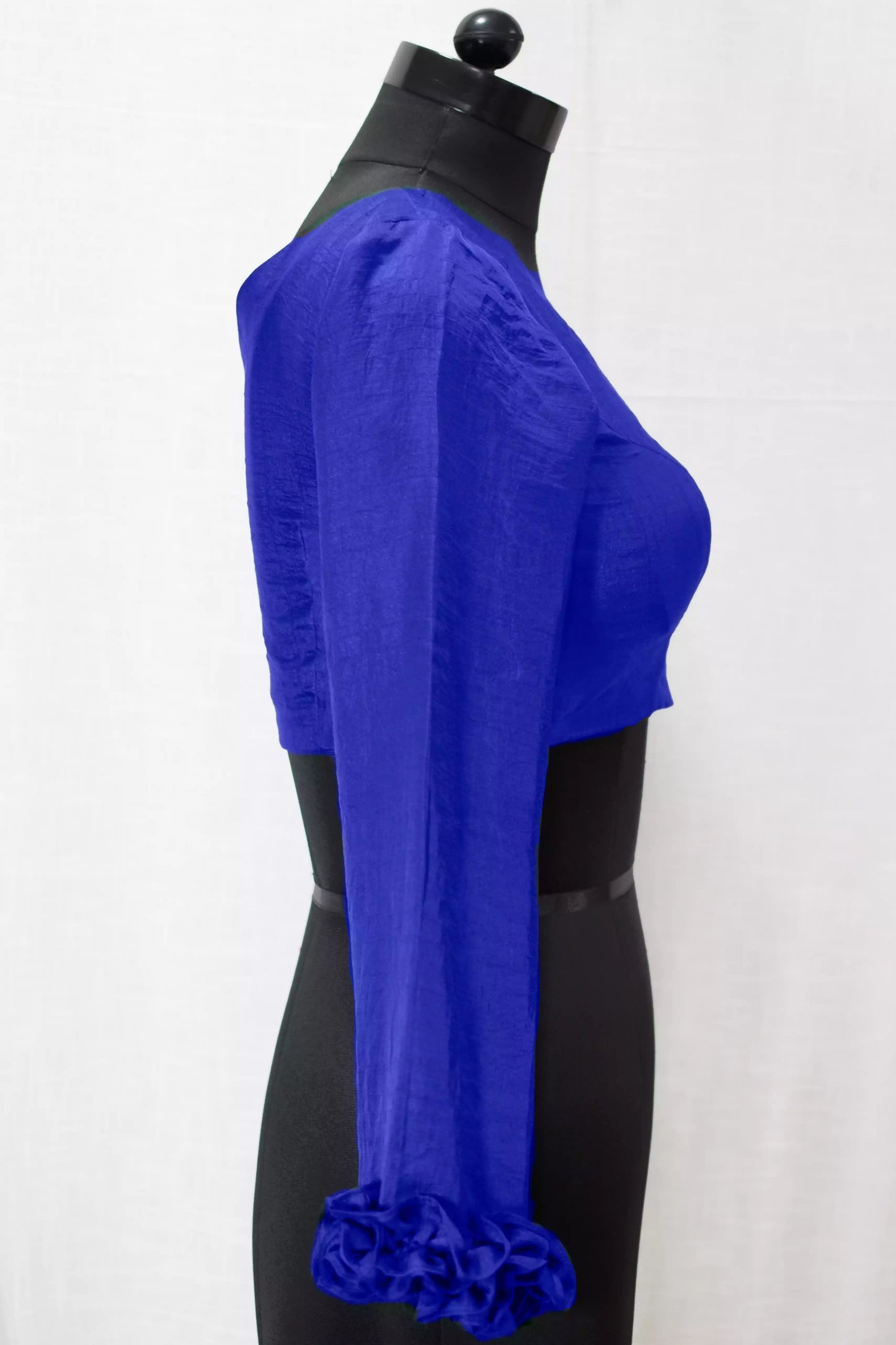 Silk Designer One shoulder Blouse