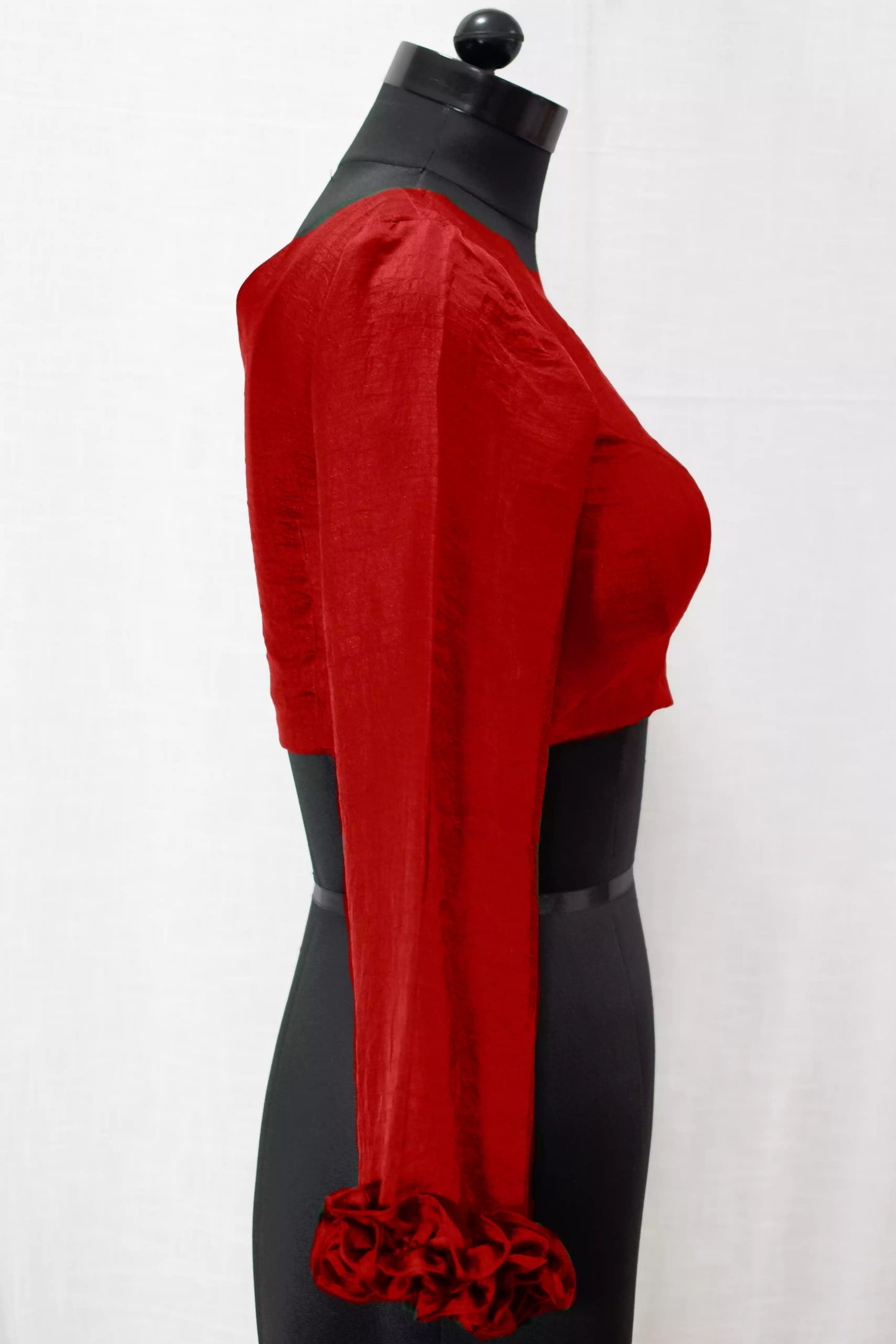 Silk Designer One shoulder Blouse