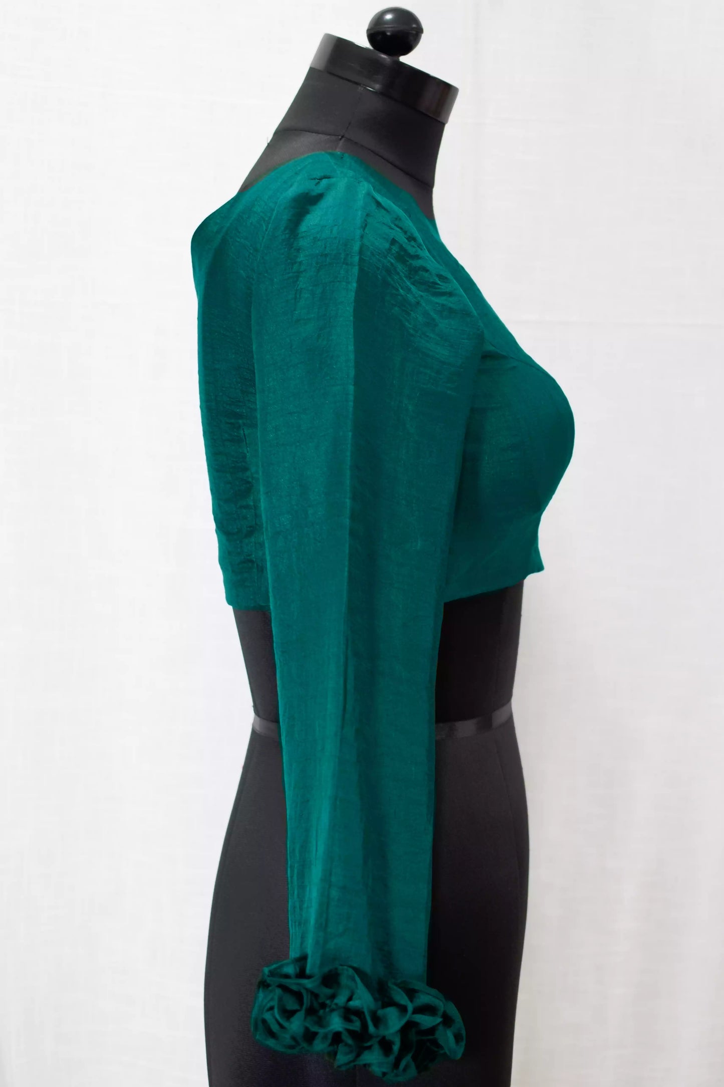 Silk Designer One shoulder Blouse