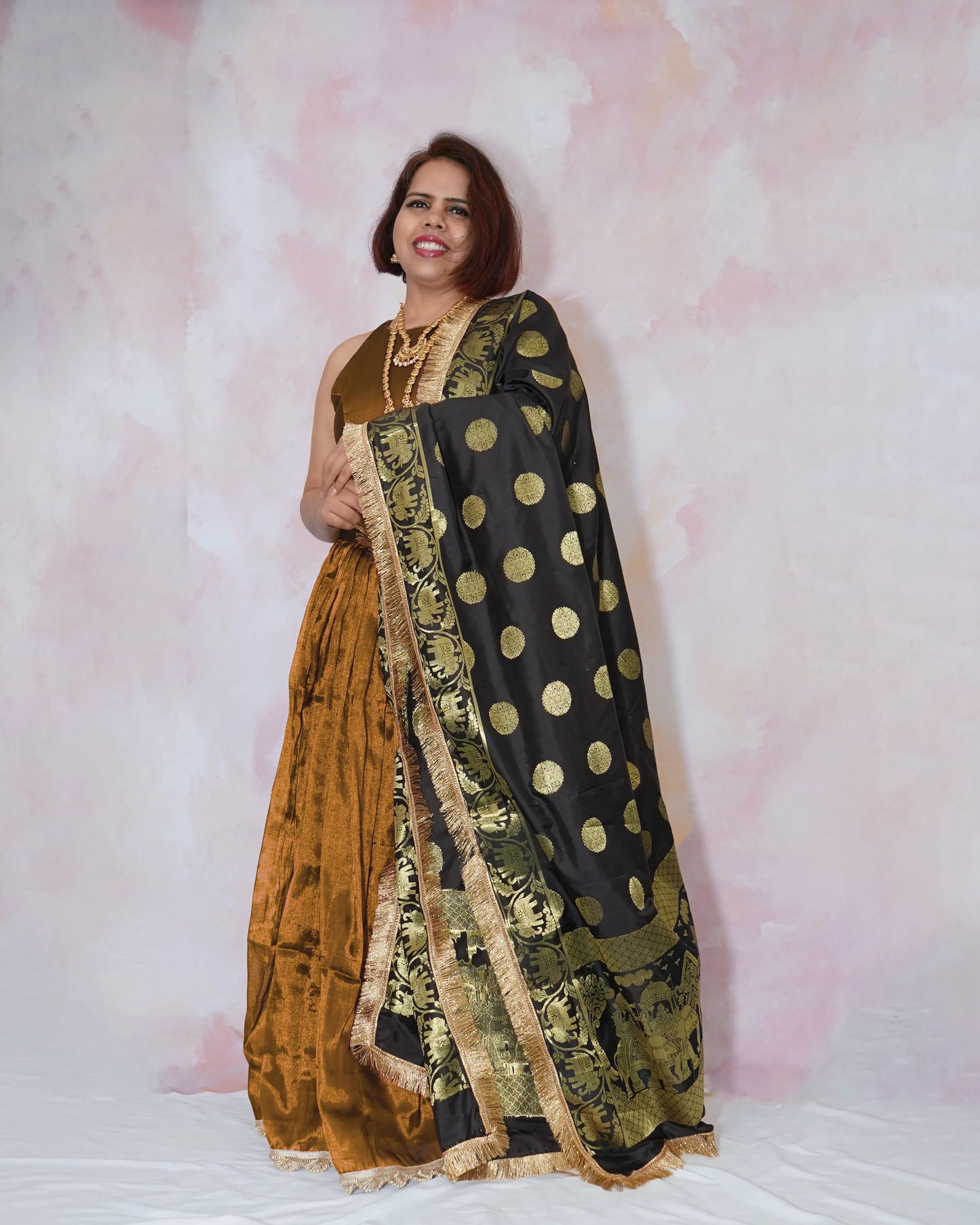 Plain Silk Lehenga Blouse